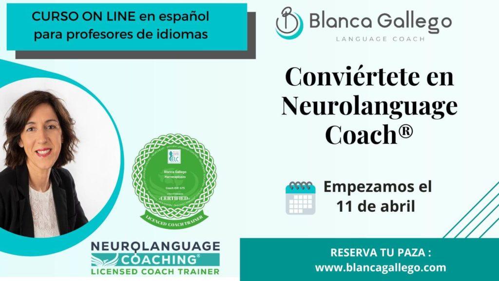 Curso de inglés para profesores - Neurolanguage Coach NLC certificada